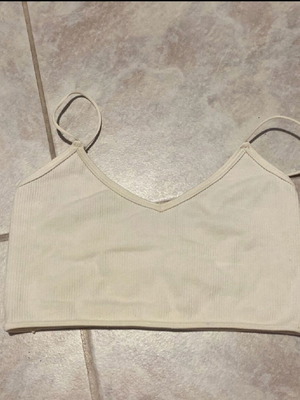 Stradivarius top shirt new, size XS, beige