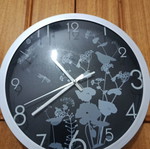 Wall clock used, classic analog design
