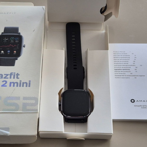 Amazefit GTS 2 mini used smartwatch in very good condition