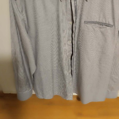 Stoffels striped blue shirt like new, size L/XL