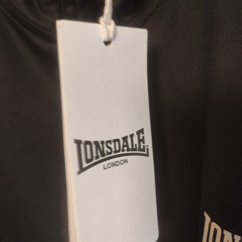 Lonsdale t-shirt new, size L, black