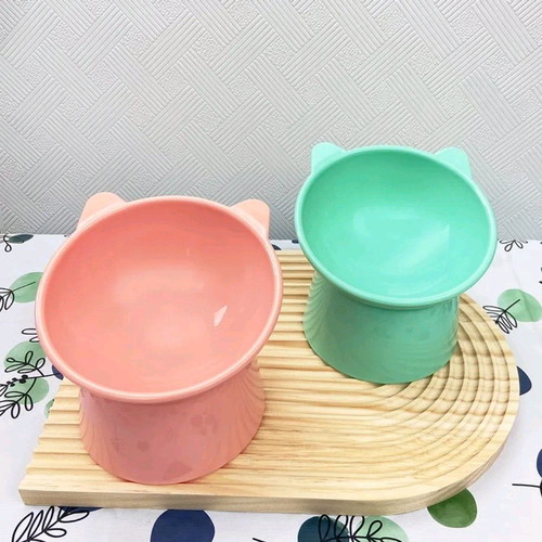 Pet food bowl for dog or cat new, made of PP plastic