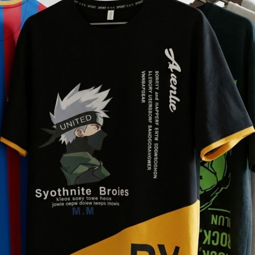 Anime Kakashi Style T-shirt size L, like new
