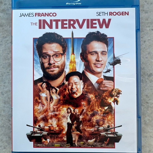 The Interview Blu-Ray like new with Greek subtitles, comedy