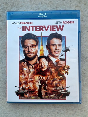 The Interview Blu-Ray like new with Greek subtitles, comedy