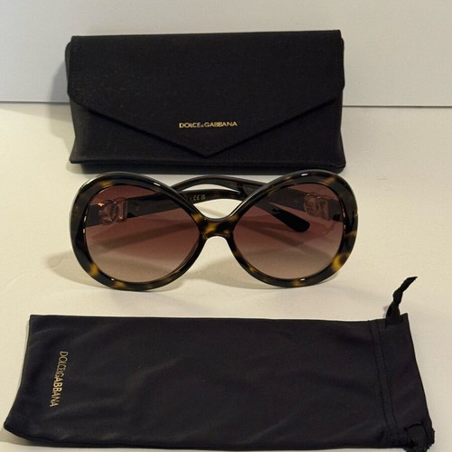 Dolce & Gabbana Sunglasses New Brown Oval