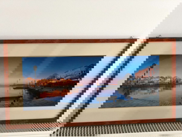 Κάδρο Χανιά Παλιά πόλη Διάσταση 62cm x 31cm