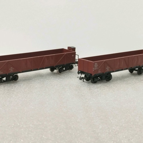 Commercial wagons like new, pack of 4, HO scale