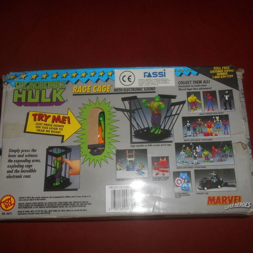 Hulk figure new 1991 Toy-Biz
