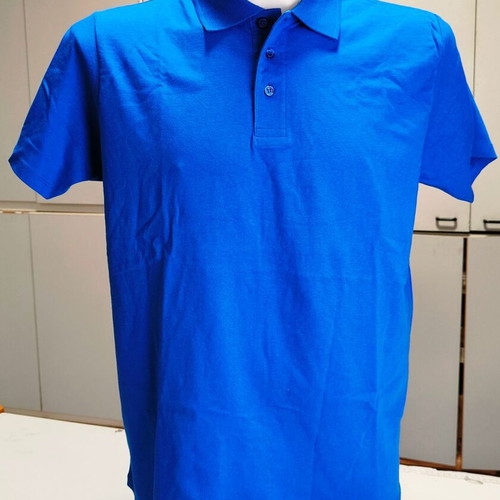 Sol's Prescott Men 11377 Polo Shirt Royal Blue Size L New