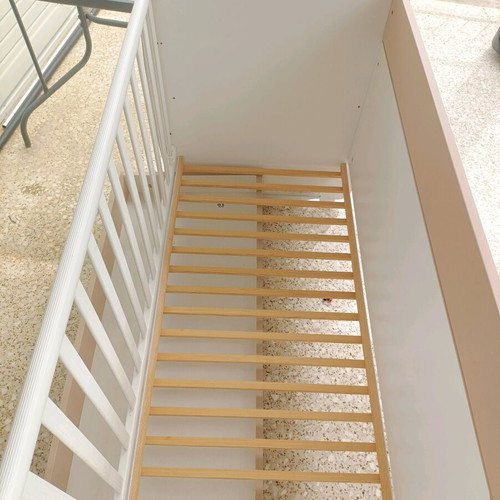 Lorelli baby cot used with Grecostrom mattress