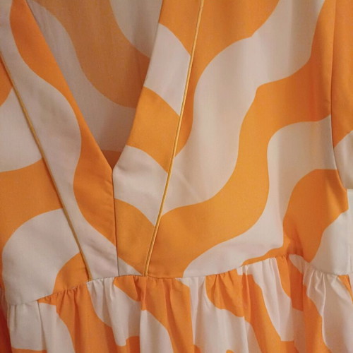 Karavan maxi dress airy with matching headband like new