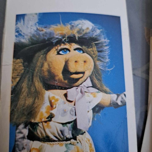 The Muppet Show collectible card game used with figures