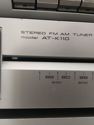 Akai AT-K110 analog tuner like new