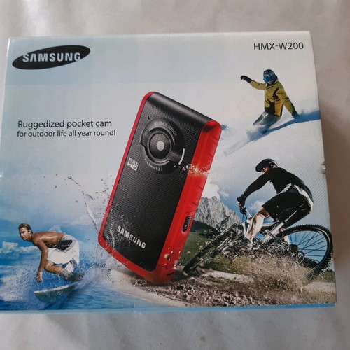 Samsung HMX-W200 video camera like new, waterproof and shockproof