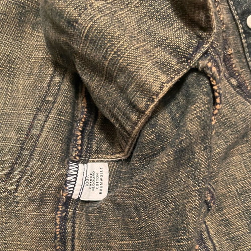 Miss Sixty Denim Jacket Unique Short Cropped with Drawstring Sleeves Size Small Like New