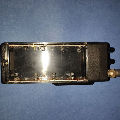 Lorad XT100 VHF portable marine transceiver used