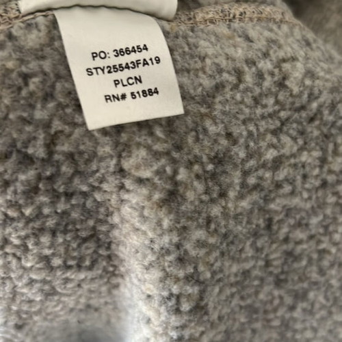 Patagonia Better Sweater Fleece Jacket Women XL like new, beige and white