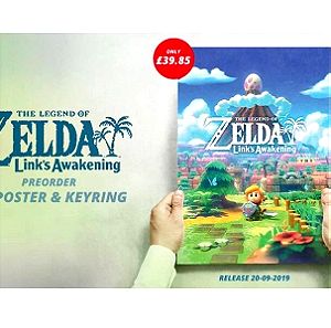 Zelda Link's Awakening συλλεκτικό μπρελόκ keyring