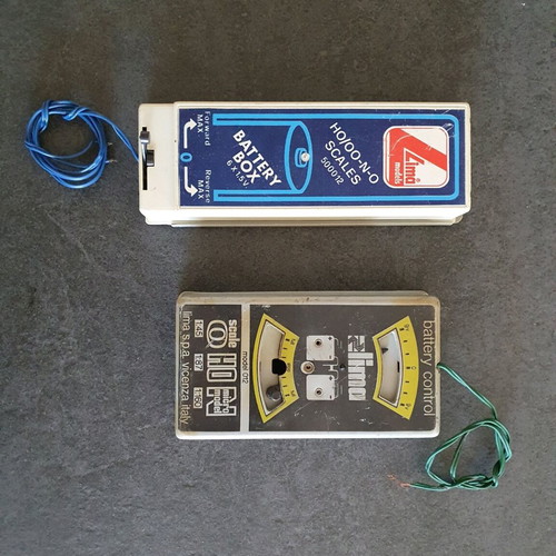 Lima controllers and power supplies for model trains used, HO scale