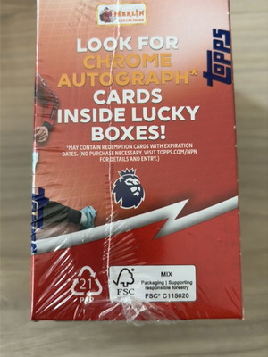 Topps Merlin 2026 Premier League value box καινούργιο σφραγισμένο