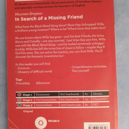 English literary book new with CD