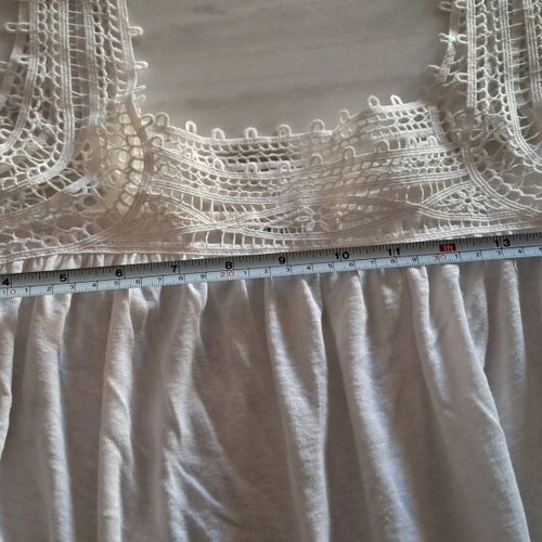 Gap linen tank top like new, white, size M