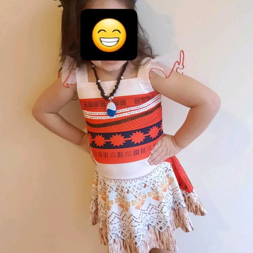 MOANA DRESS 4 years