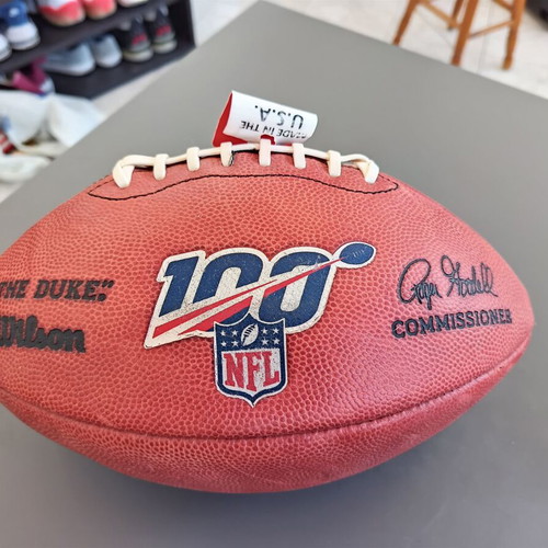 Wilson "The Duke" NFL 100 Official Game Ball new, authentic
