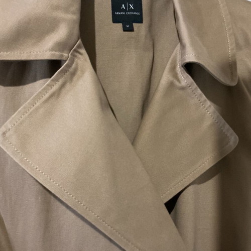 Armani Exchange sleeveless camel trench coat like new, size M