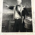  1830 ο Ναύαρχος sir Ch.J.Napier που το 1820 πήγε σε Μυστική διπλωματική αποστολή από το Βρετανικό Στέμα στον Αλή Πασά με άγνωστο Θέμα  χαλκογραφια