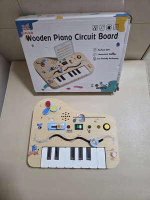 Wooden Piano Circuit Board educational toy
