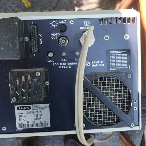 Datex Engstrom medical monitor used