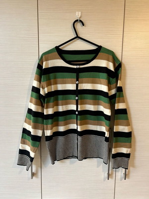 Striped colorful thin pullover like new