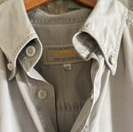 Camel 90s vintage short-sleeve safari shirt like new, oversized