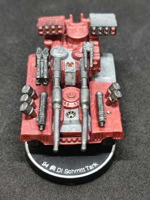 Mechwarrior Di Schmitt Tank #066 like new