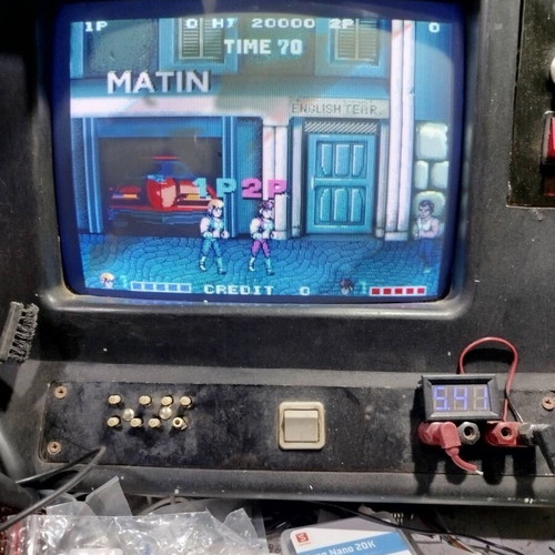 Double Dragon Bootleg arcade PCB used, 1987 collectible