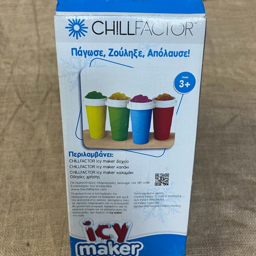Chillfactor icy maker new, makes granita