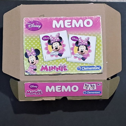 Clementoni Memo Compact Minnie educational memory game used
