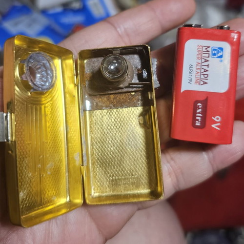 Wonder Micro Torch Vintage 60s Mini Flashlight