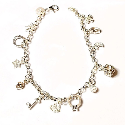 Women's bracelet stainless steel 316 with zircon new