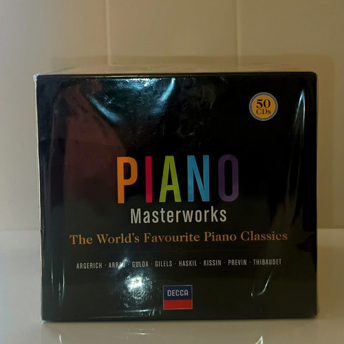 Piano Masterworks box set with 50 CDs new, classical