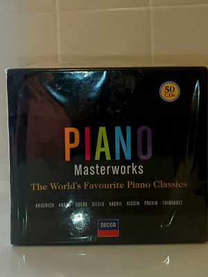 Piano Masterworks box set with 50 CDs new, classical