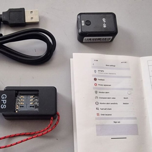 GPS tracker GF-07 and GF-09 for car, boat, kids with SIM card