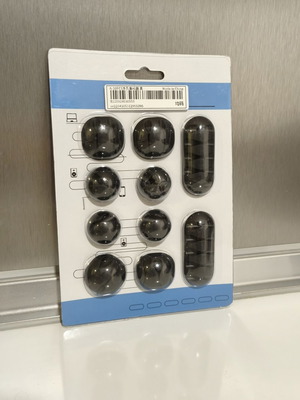 Multi Purpose Cable Organizer, 26 slots, black