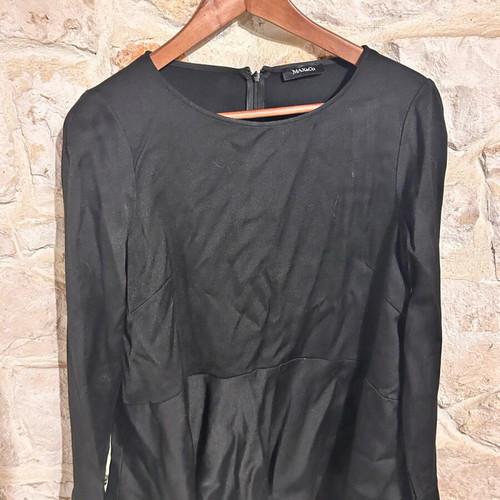 Max & Co Black Blouse Size 40 Like New