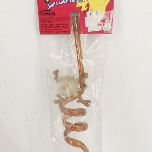 Pokemon plastic straw set used