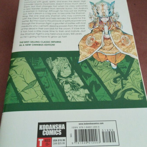 Shaman King omnibus volumes 1-3 new, English