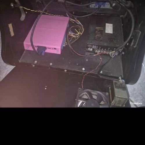 Arcade electronic game used with 1300 games