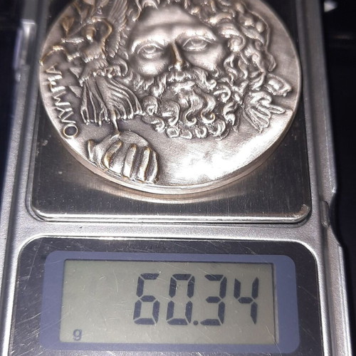 Olympic Games Athens Replica Medal 1896 Silver